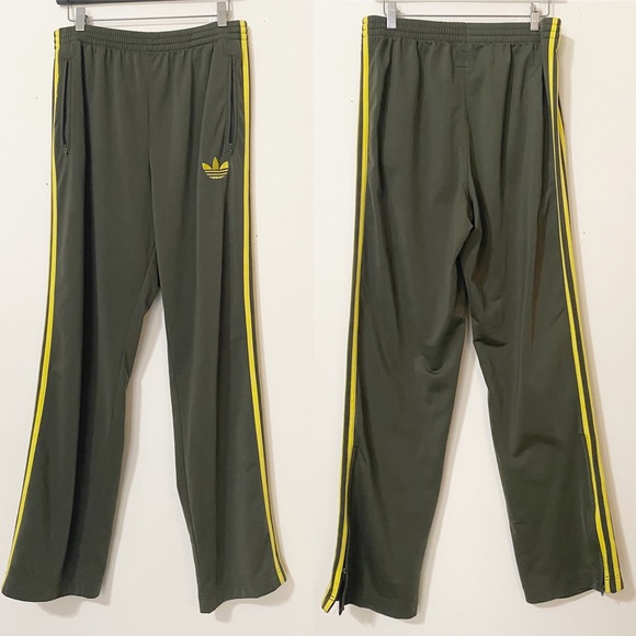 adidas | Pants | Adidas Green Yellow 3 